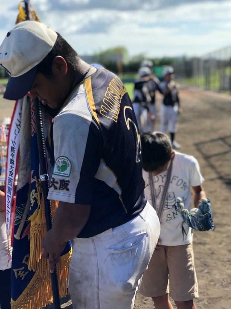 貝塚ヤング時代の松川　画像提供：川端末吉監督