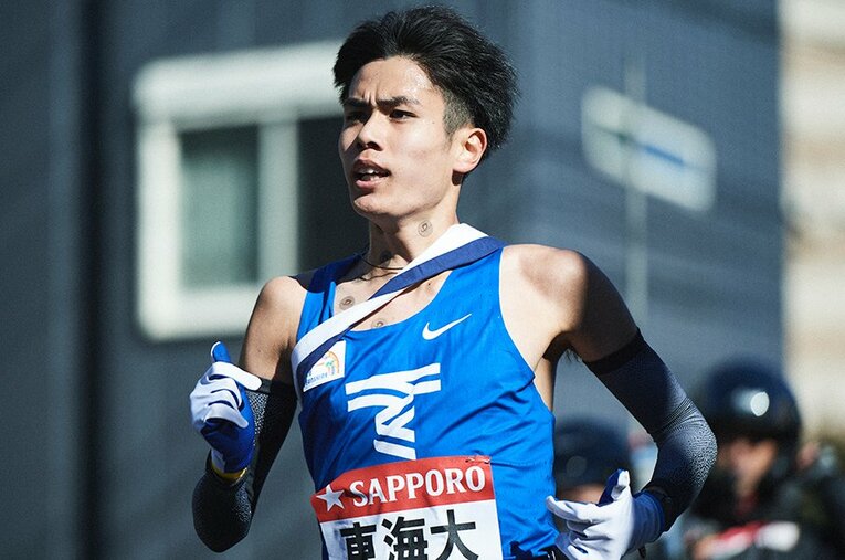 東海大・石原翔太郎 ／ photograph by Yuki Suenaga