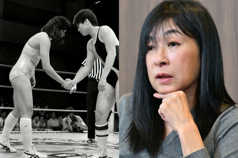 現役時代は「飛翔天女」のキャッチフレーズで人気を博した元女子レスラー・豊田真奈美さんインタビュー【第1回】 ／ photograph by Hideki Sugiyama／AFLO