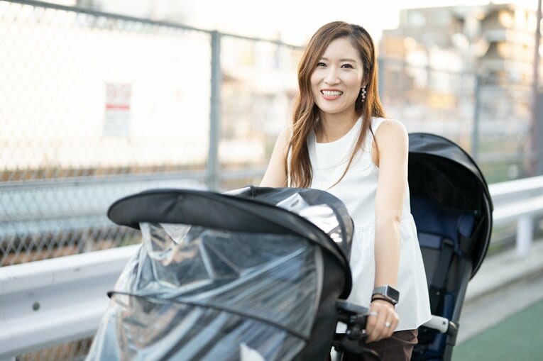 W杯を目指す夫を献身的にサポートしてきた妻・香奈さん　©︎Miki Fukano