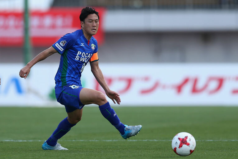 2017年、徳島時代の岩尾　©Getty Images