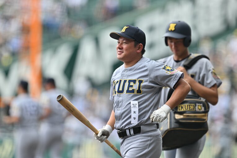 今年の甲子園決勝では慶応高校と対戦した仙台育英　©Hideki Sugiyama