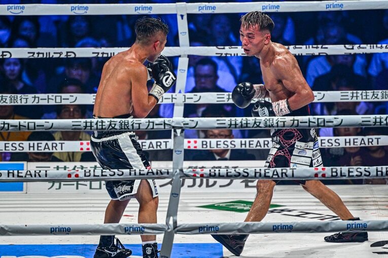 井上拓真vs.堤聖也（WBA世界バンタム級タイトルマッチ）©Takuya Sugiyama