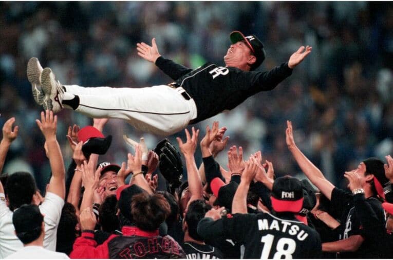 1999年に日本一に輝いた王監督©Kazuaki Nishiyama