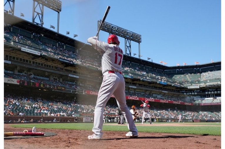 大谷の活躍が続けば、今後は年俸の話題で盛り上がること必至だろう©Getty Images