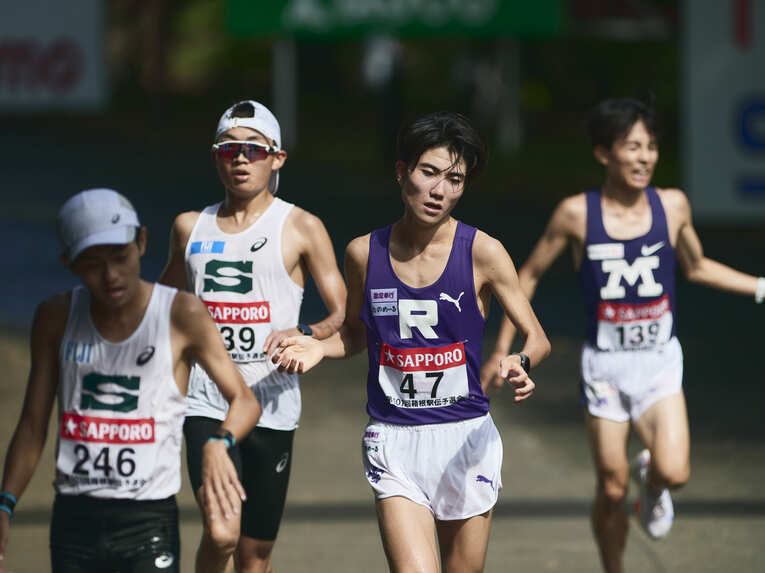 立教大・山口史朗（4年）　©Yuki Suenaga