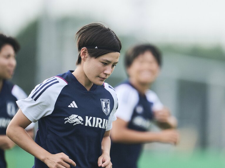 自身初となるワールドカップに臨む猶本光（29歳）　©︎Yuki Suenaga