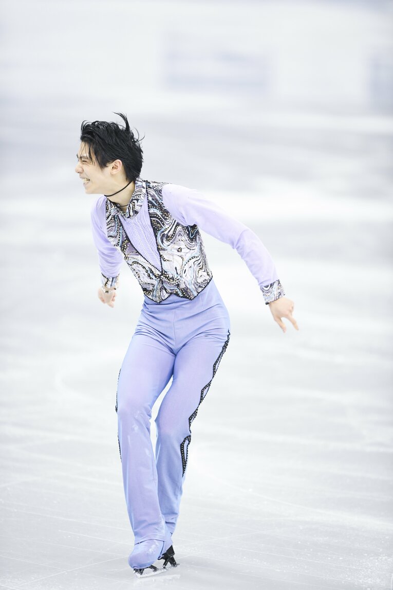 2017年2月、四大陸選手権のショートプログラム　©Asami Enomoto