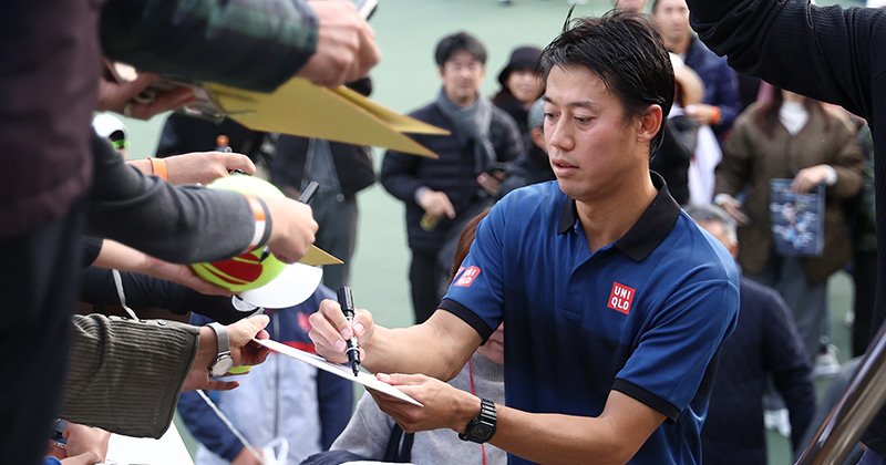 年末値下げ錦織圭モデル試合セット 錦織 圭選手フランス大会で着用する新作ウェア5月12日（月）より発売