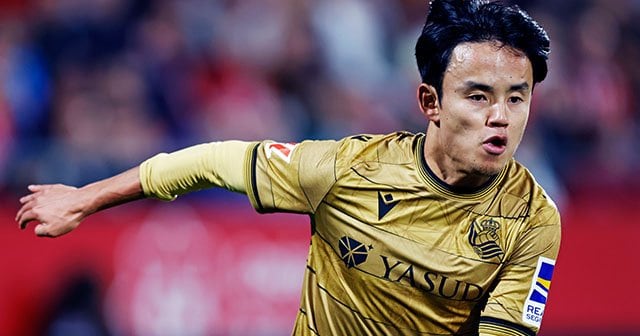 24/25レアル・ソシエダードユニホーム（M）久保建英 macron レアル