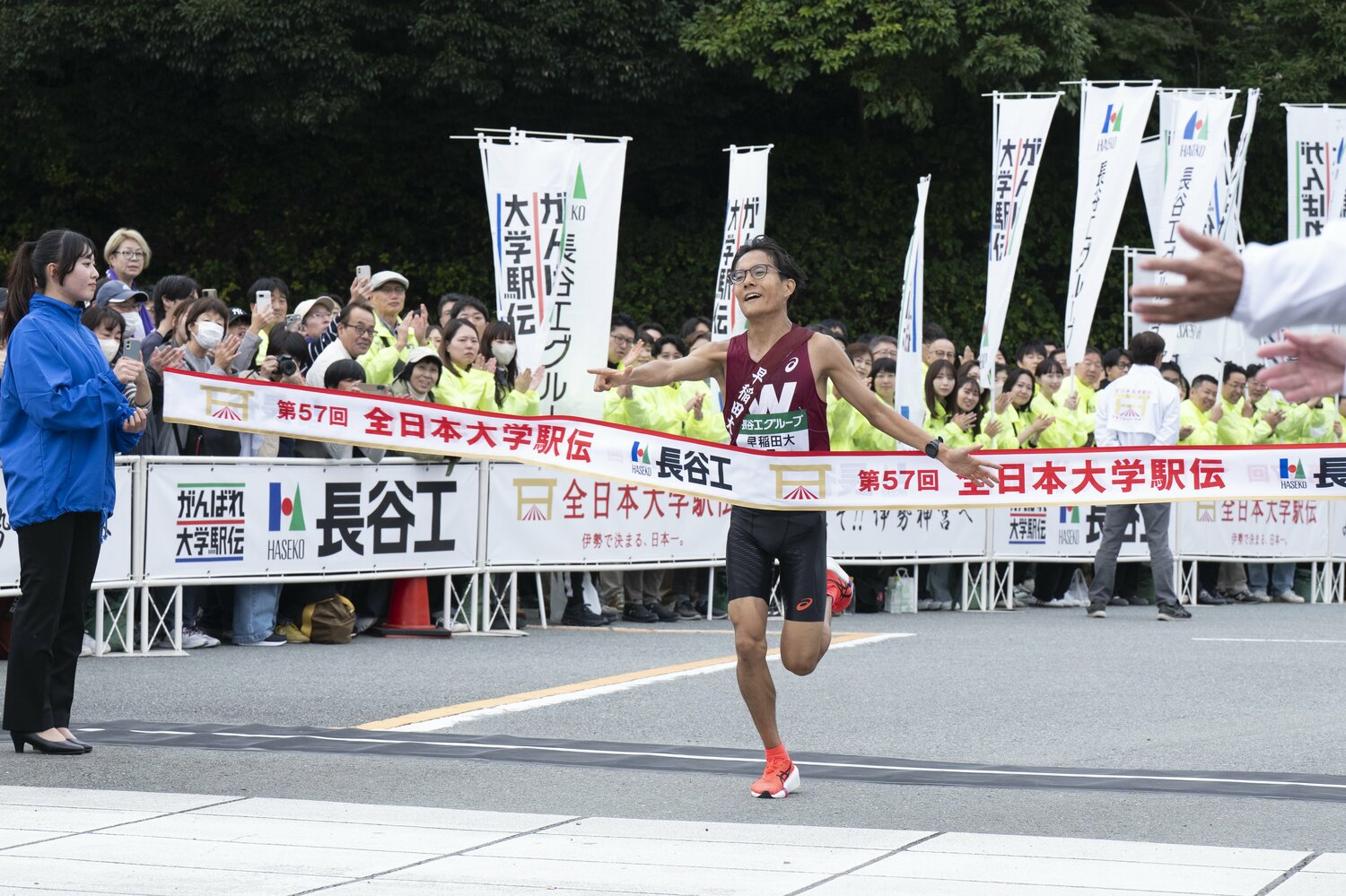 “山の名探偵”早大・工藤。今大会も出るか？「真実はいつもひとつ！」　©Tadashi Hosoda