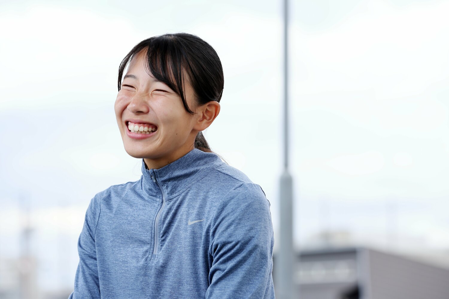 1年生ながら9月の日本インカレ女子100ｍで優勝し、学生No.1スプリンターに輝いた蔵重　©Shigeki Yamamoto