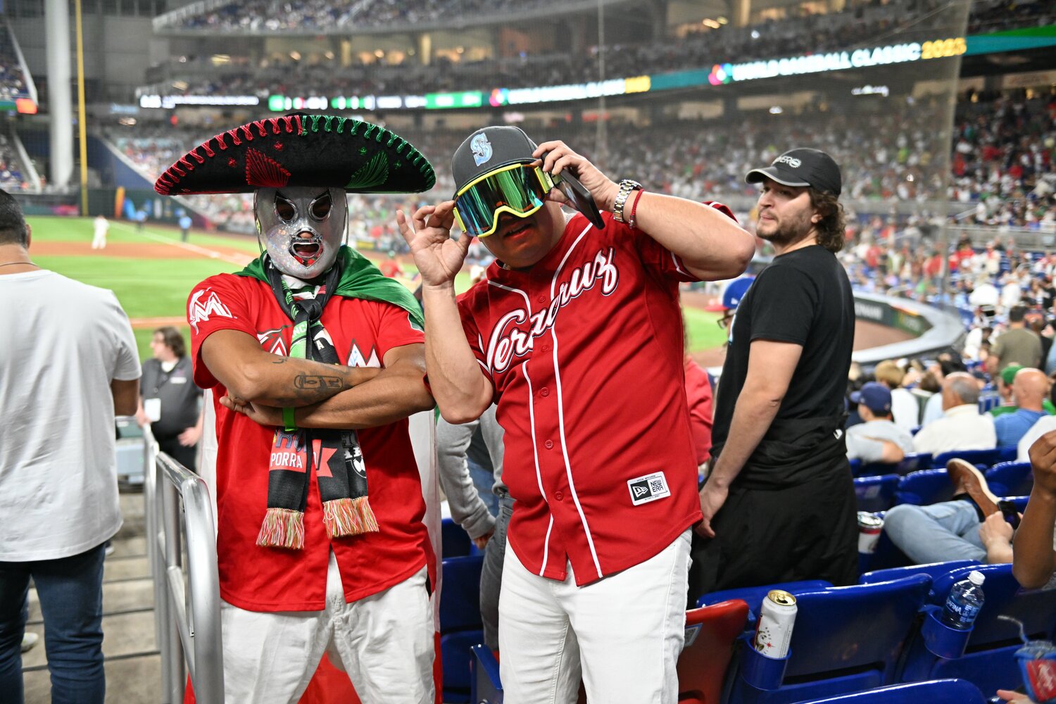 陽気だったメキシコのファン　©Naoya Sanuki