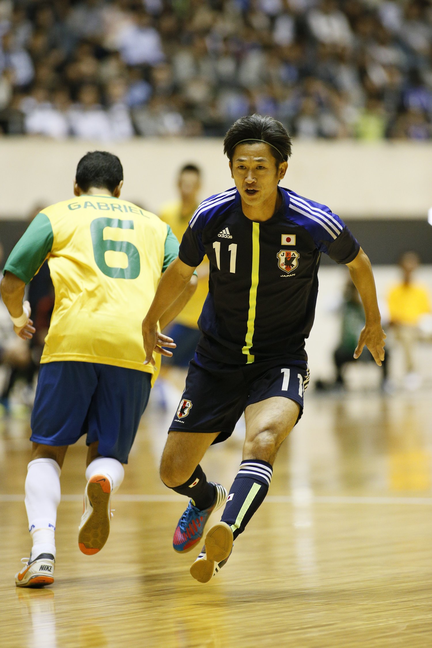 カズの挑戦から9年、松井はフットサルとサッカー界に何をもたらせるか　©Shigeki Yamamoto