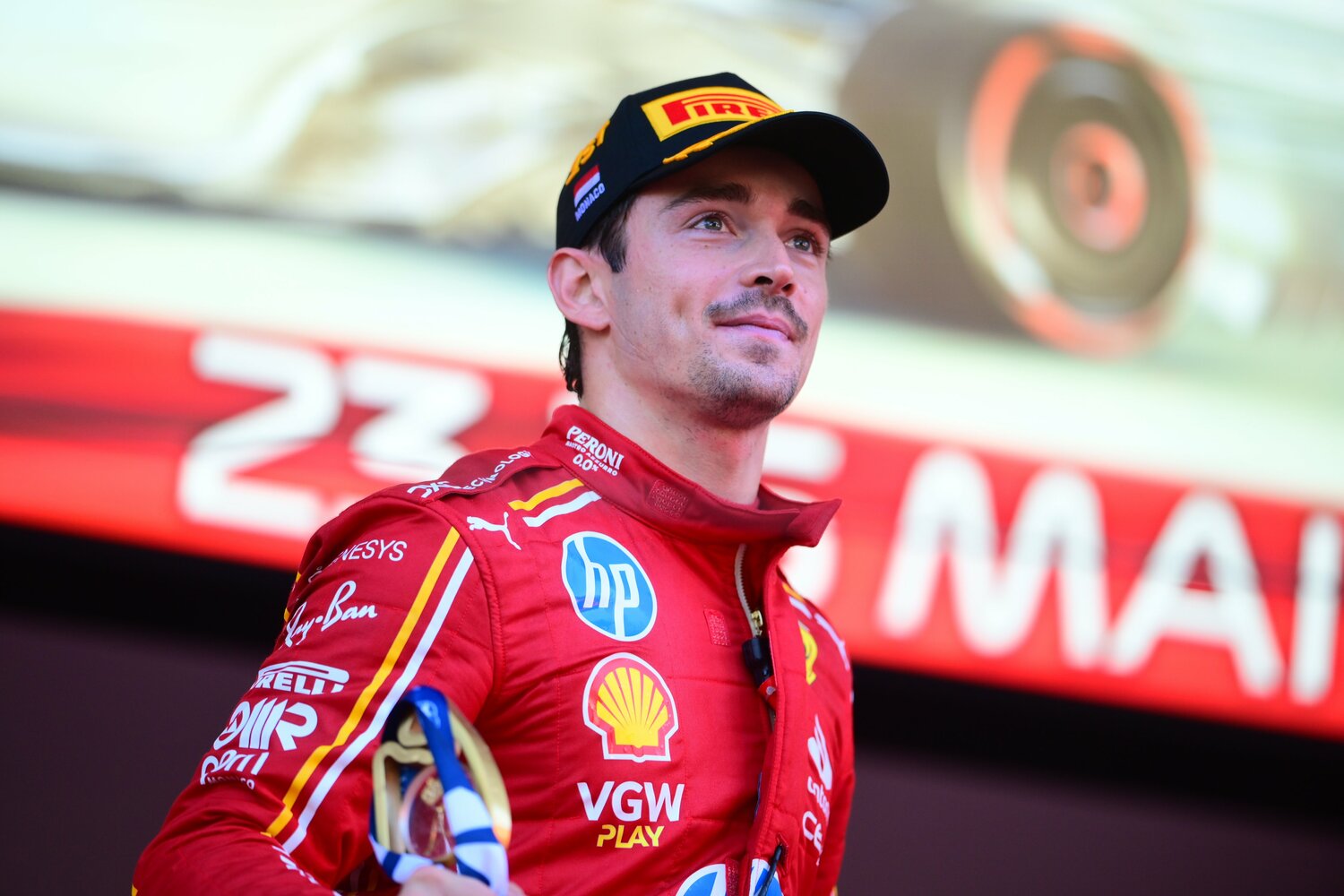 現在、ランキング2位につけるルクレール。モナコで今季初勝利を挙げ、トップのフェルスタッペンとの差は31ポイントとなった ©Getty Images