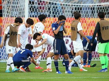 「惜しかった」のか「完敗」なのか？U-20W杯、影山ジャパンの最後の屈辱。＜Number Web＞ photograph by FIFA via Getty Images