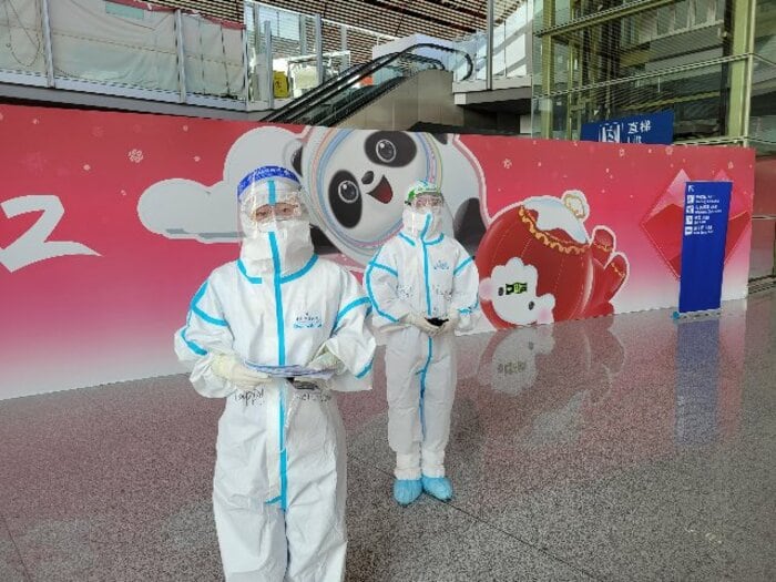 「これがあと3週間続くのか」報道関係者から嘆きも…北京五輪の“対コロナ厳戒態勢”は東京五輪と何が違う？【現地レポート】＜Number Web＞ photograph by Takaomi Matsubara