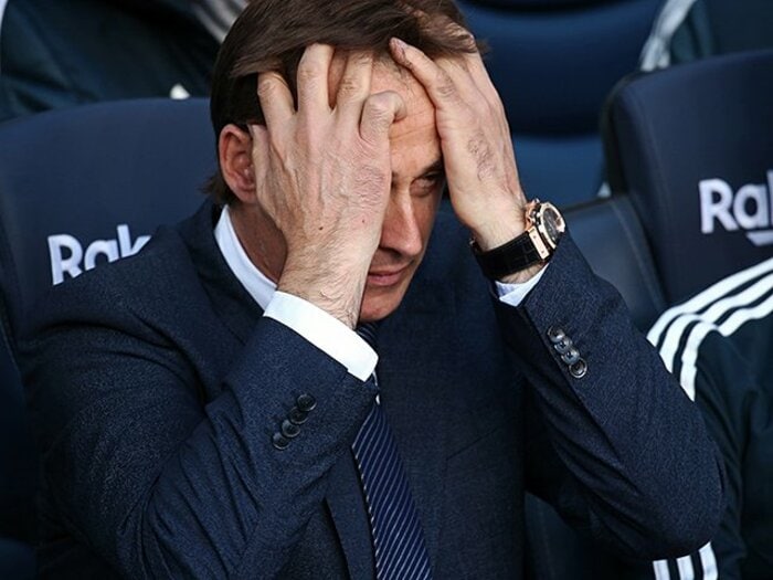 2度の解任劇で失格の烙印……。ロペテギの運の炎を消した死神。＜Number Web＞ photograph by Uniphoto Press