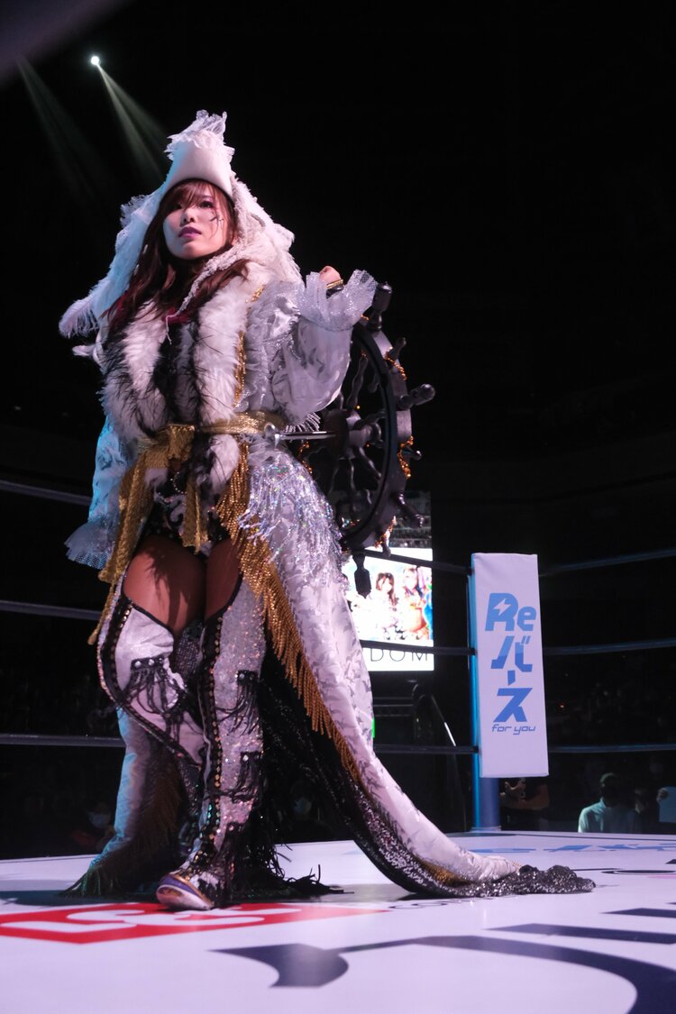 祝！スターダム復帰！！】KAIRI（WWEカイリ・セイン）選手 本人着用マスク - スポーツ