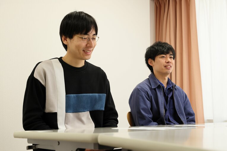 2年連続M-1ファイナリストになったカベポスター。永見大吾（写真左）と浜田順平