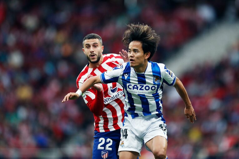 「クボを無効化する」要警戒した闘将シメオネが久保建英の技に呆然…ソシエダCL確定にカメラマンが思い出した「クボはフィットするよ」(18)