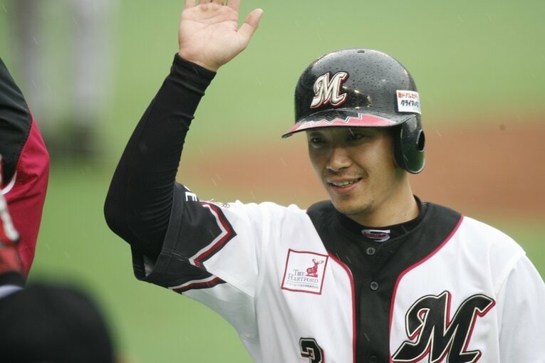 現役時代のサブロー　©BUNGEISHUNJU