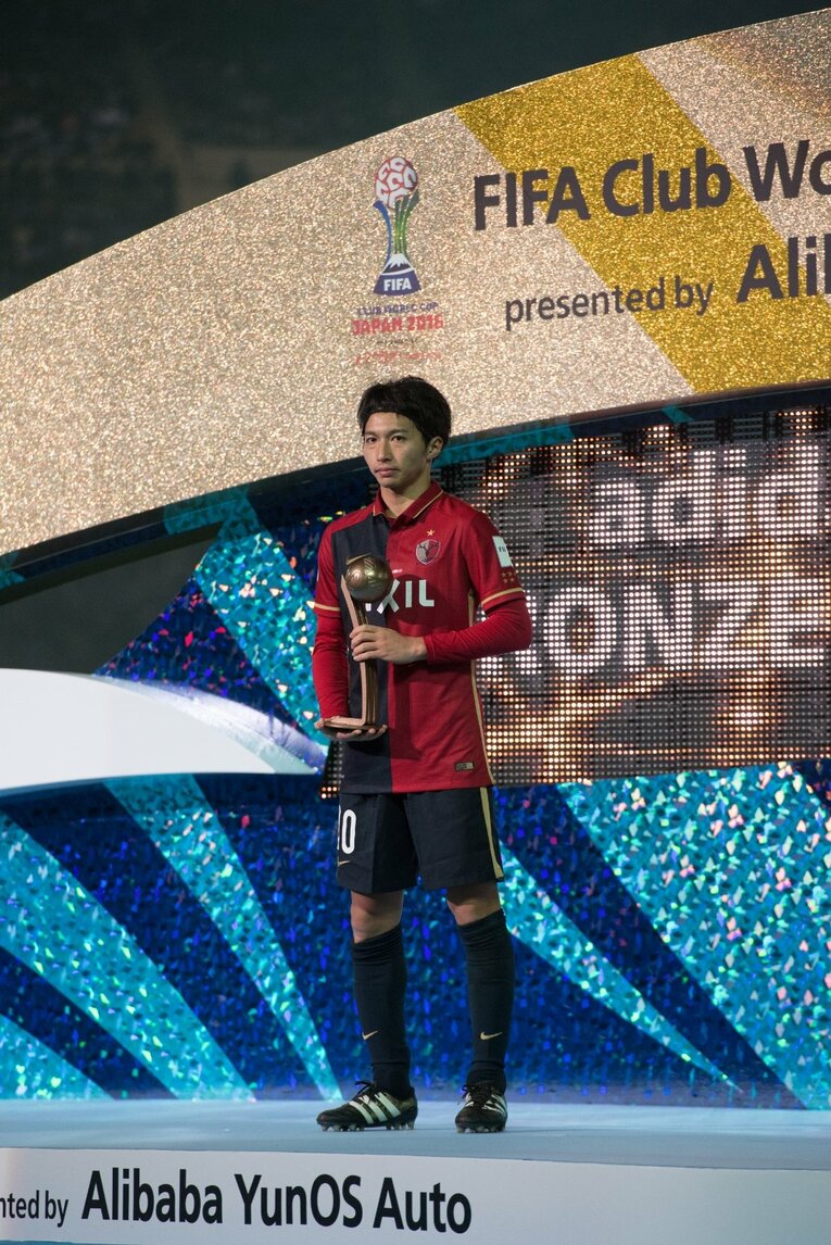 2016年クラブW杯、レアル・マドリー戦後　©Sports Graphic Number