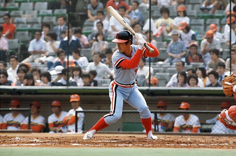 世界の盗塁王・福本豊。打者としても2543安打を放った名選手だ ／ photograph by Sports Graphic Number