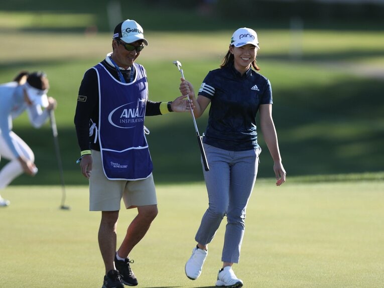 予選落ちとなったが、前向きな発言が目立った渋野　©︎Getty Images