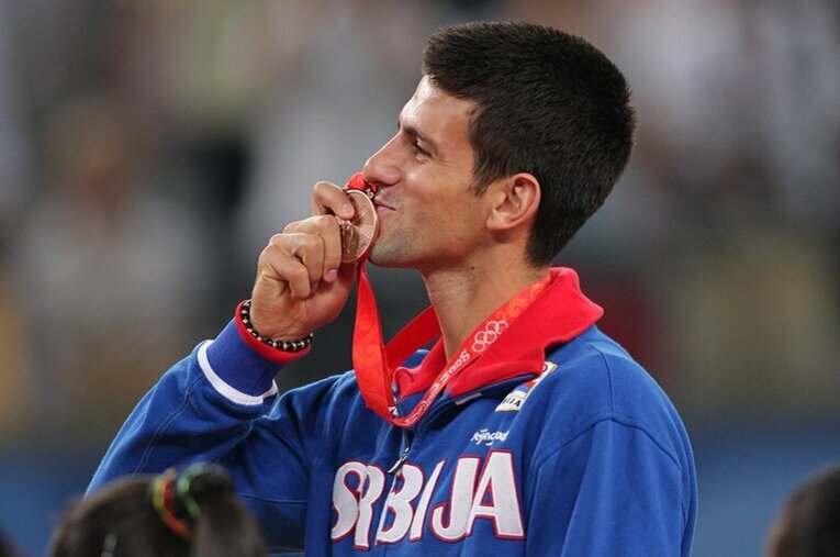 若き日のジョコビッチ ／ photograph by Shinji Koyama／JMPA