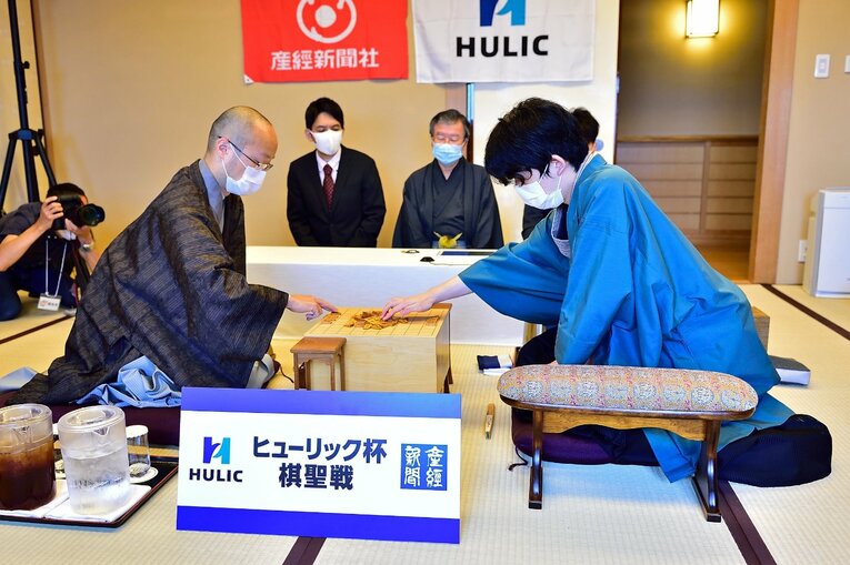 2020年の棋聖戦　©日本将棋連盟
