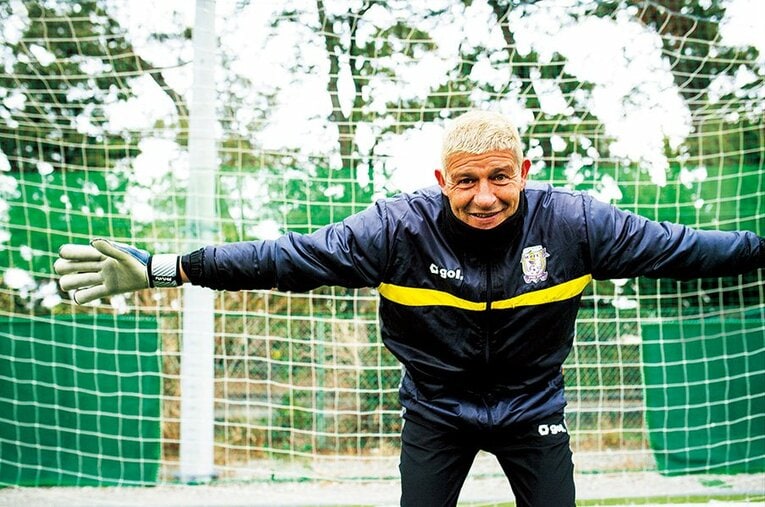 Jリーグ創成期に名守護神として大活躍したシジマール ／ photograph by Asami Enomoto