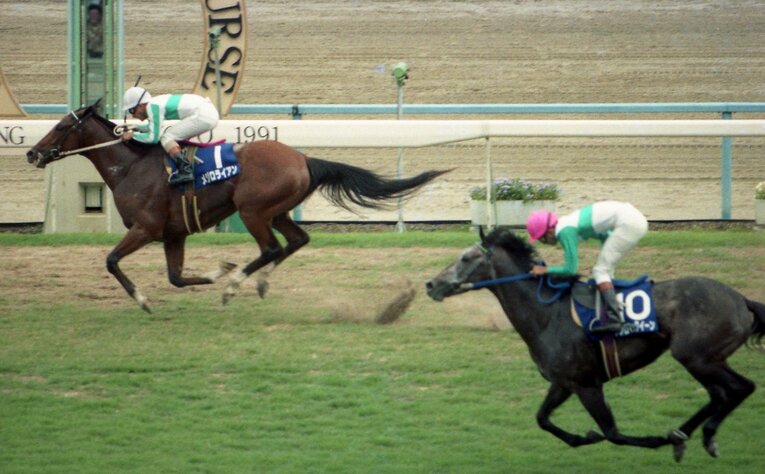 メジロライアンはメジロマックイーンを完封。横山典弘の思いが結実した瞬間だった　©Sankei Shimbun