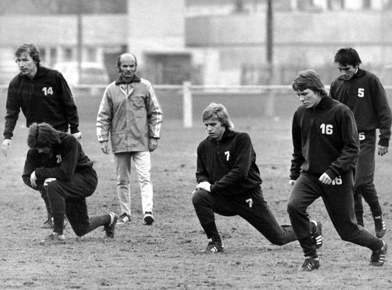 バイエルンで指導するクラマー氏　©Getty Images