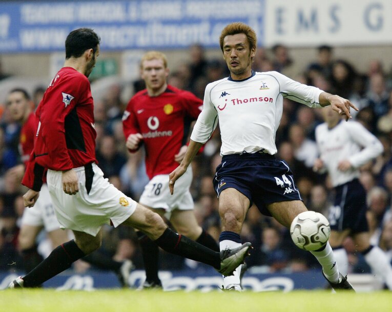 トッテナム時代の戸田　©Getty Images