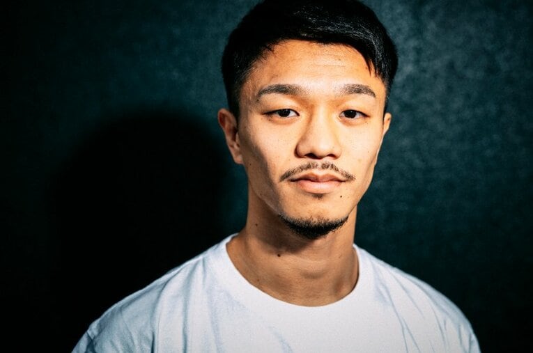 NumberWebのインタビューに応じた中谷潤人（2024年5月）©Kiichi Matsumoto