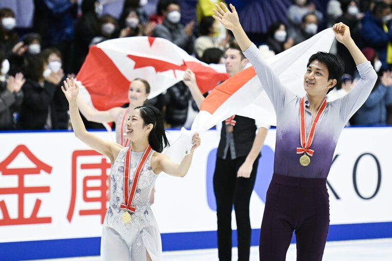 NHK杯でも優勝し、カナダ大会に続けてGPシリーズを連勝　©Asami Enomoto