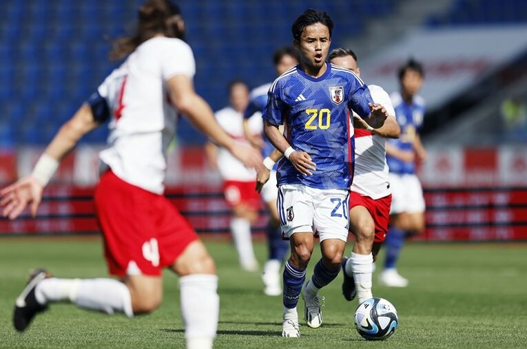 トルコ人記者も舌を巻いた久保建英の安定したプレーぶり。しかしそれ以上に衝撃を受けた選手とは誰？ ／ photograph by Daisuke Nakashima