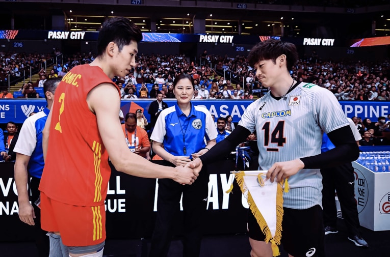 石川祐希（NVL中国戦）　©︎FIVB
