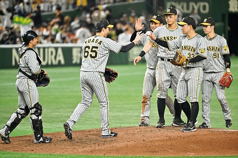 2023年は前腕の張りを訴え4月半ばに離脱。5月下旬に一軍に再昇格した　©︎Hideki Sugiyama