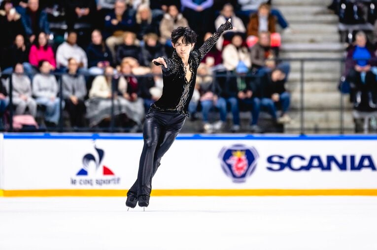 SP5位スタートとなったが、フリーをまとめ総合2位に食い込んだ　©Getty Images