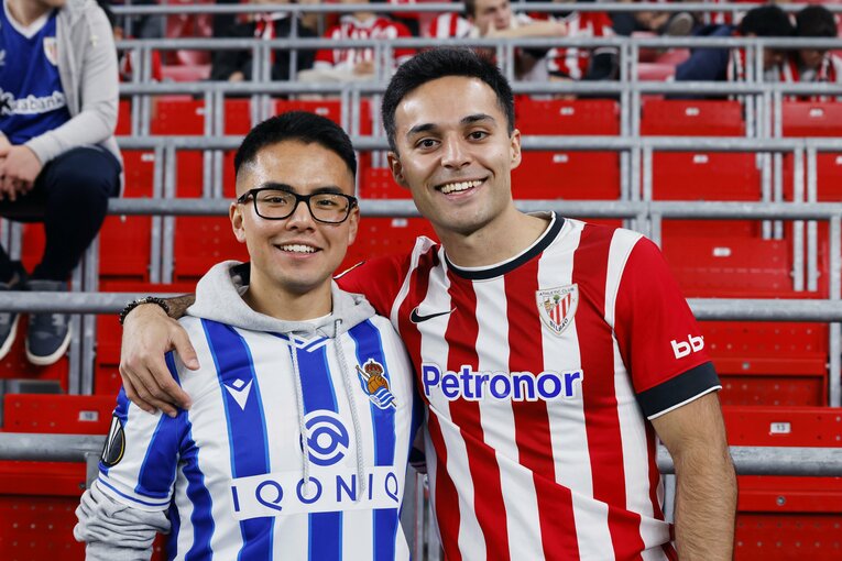 ソシエダとビルバオ。ダービーだが意外と友好的　©Daisuke Nakashima