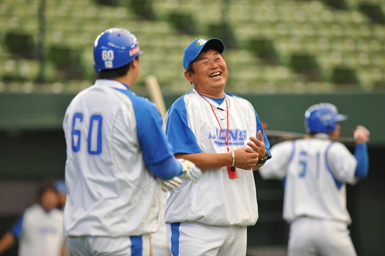 西武コーチ時代　©BUNGEISHUNJU