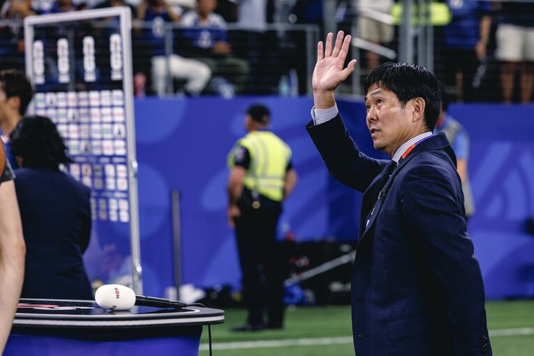 森保ジャパンの次戦はチュニジア戦。勝てばグループステージ突破が濃厚となる　©Kiichi Matsumoto/JMPA