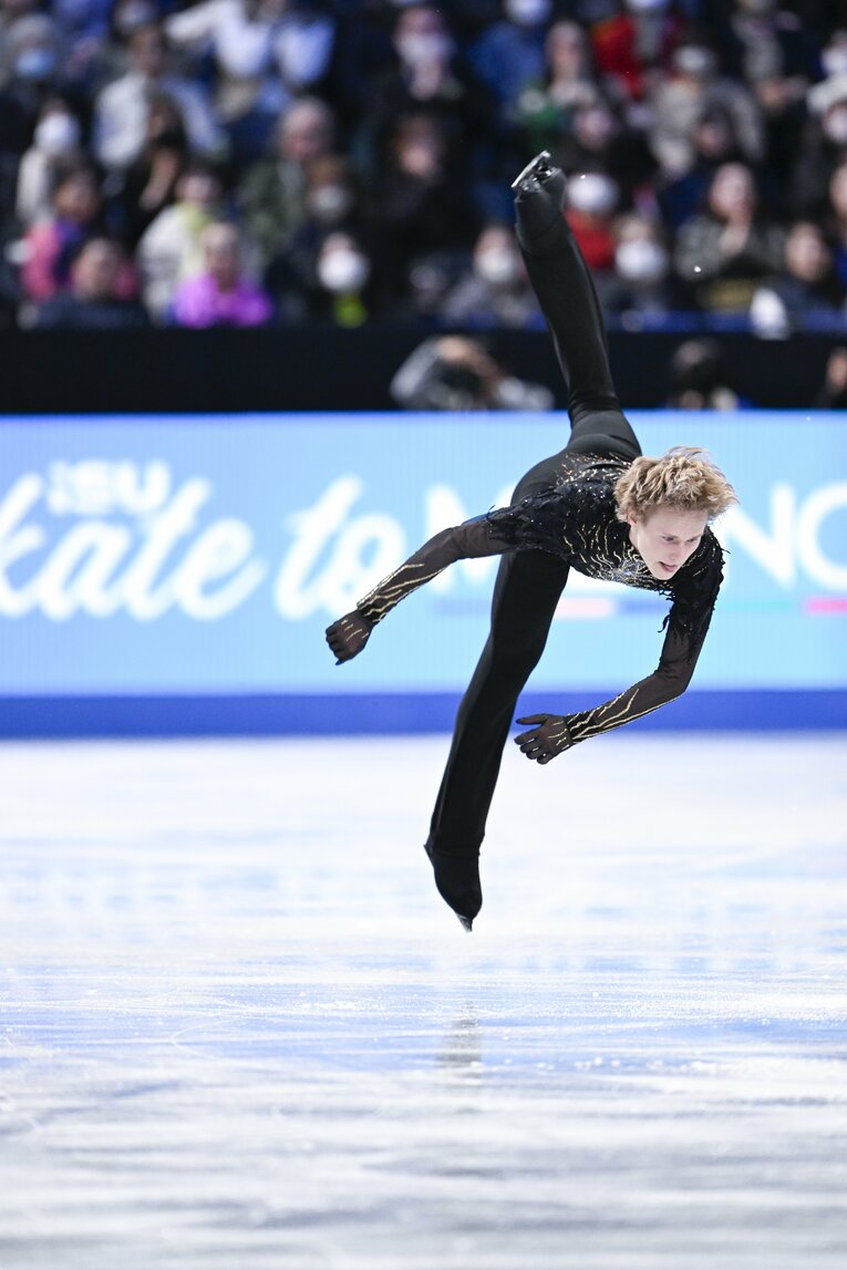 GPファイナルで圧巻の優勝を果たしたイリア・マリニン　©Asami Enomoto