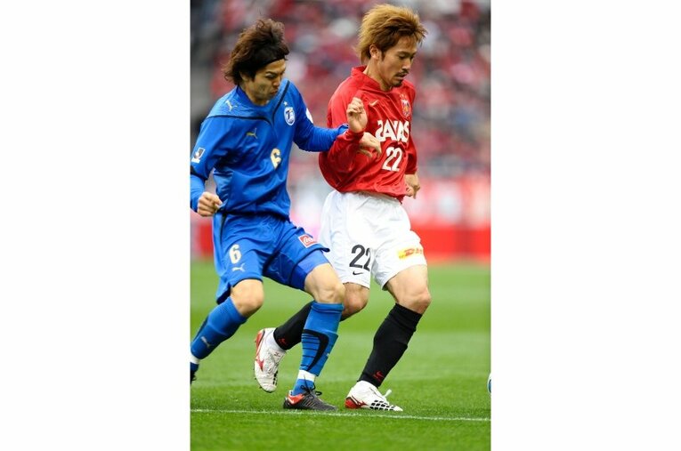 トリニータ時代の森重©Takuya Sugiyama