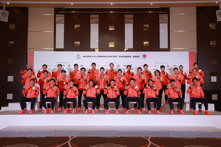 東京五輪メンバー　©JMPA
