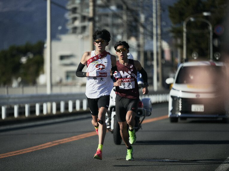 「7区を走った七枝が9区（の予定だった）」　©Yuki Suenaga