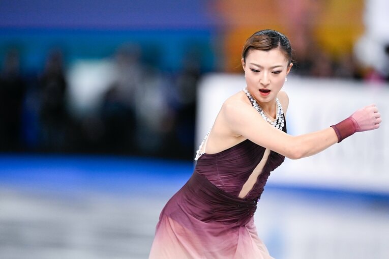 SPから立て直し、安定した演技を見せたフリー【スワイプするとそのほかの写真もご覧になれます】　©Asami Enomoto