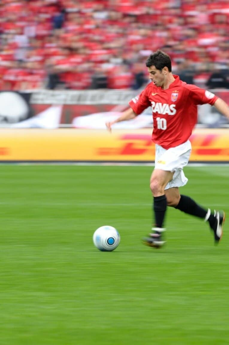 浦和時代のポンテ　©Sports Graphic Number